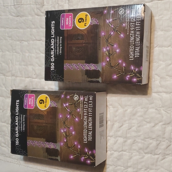 Other - Halloween Garland Lights 2 boxes for $25